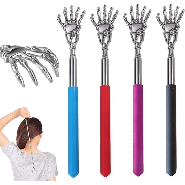 Amazon | CERRXIAN 孫の手 クマの爪 伸縮 携帯 伸びる熊の手